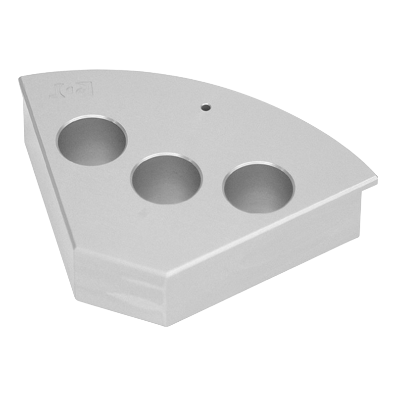 PolyBlock für 3 x 28 mm Reagenzgefäße (Vials)