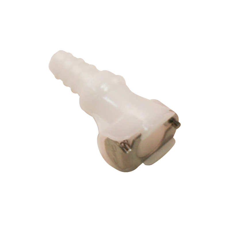 Quick Release Female, Barbed 9.5mm + No Shut-off (6.4mm ID)